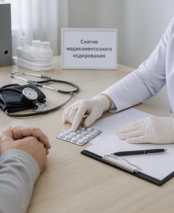 Снятие медикаментозного кодирования в Белове от 5430 р. | Медзона